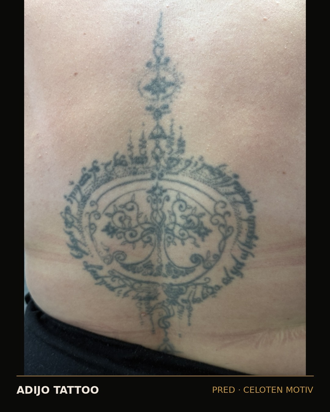 Odstranjevanje tetovaž – Adijo Tattoo 8 majhen linework tattoo takoj po laserskem tretmaju
